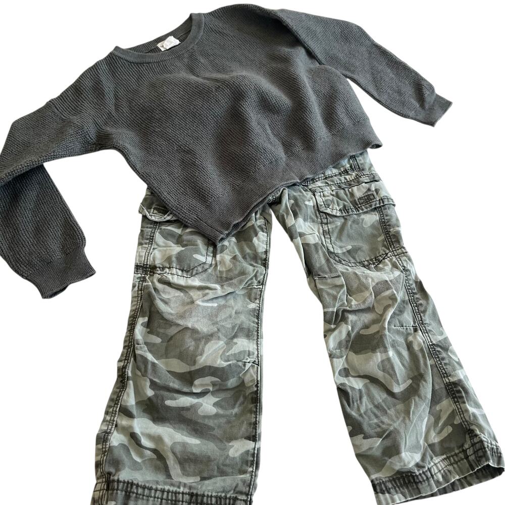 Boys Fall Winter Tops Bottoms Mix and Match Bundle size 3 - Picture 6 of 11